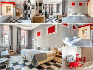 Мини-отель Арт-Хаус Санкт-Петербург Улучшенный двухместный номер с 1 кроватью или 2 отдельными кроватями, вид на город-2