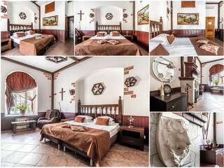 Мини-отель Арт-Хаус Санкт-Петербург Улучшенный двухместный номер с 1 кроватью или 2 отдельными кроватями, вид на город-1